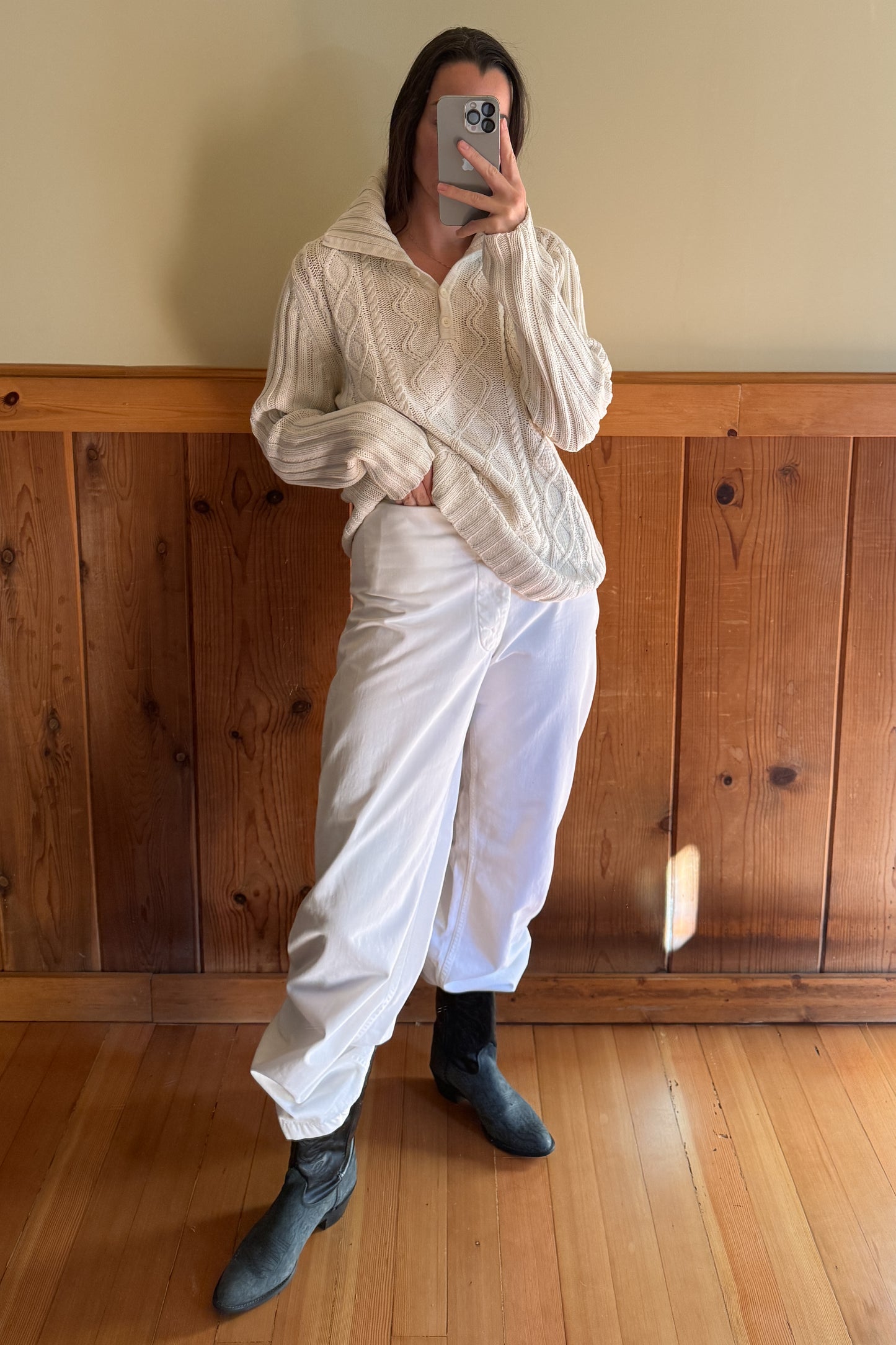 Cotton Blend Sweater