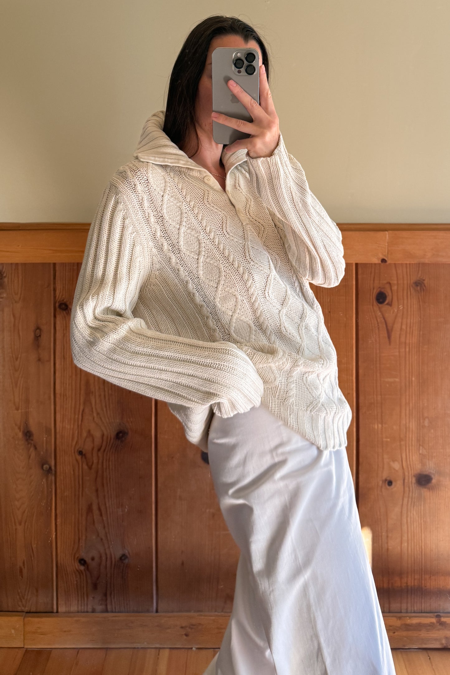 Cotton Blend Sweater