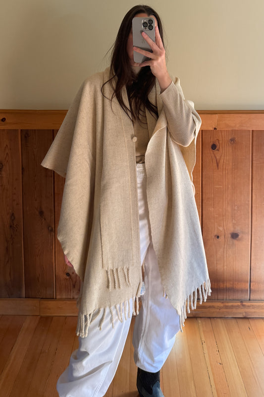 Wool Poncho