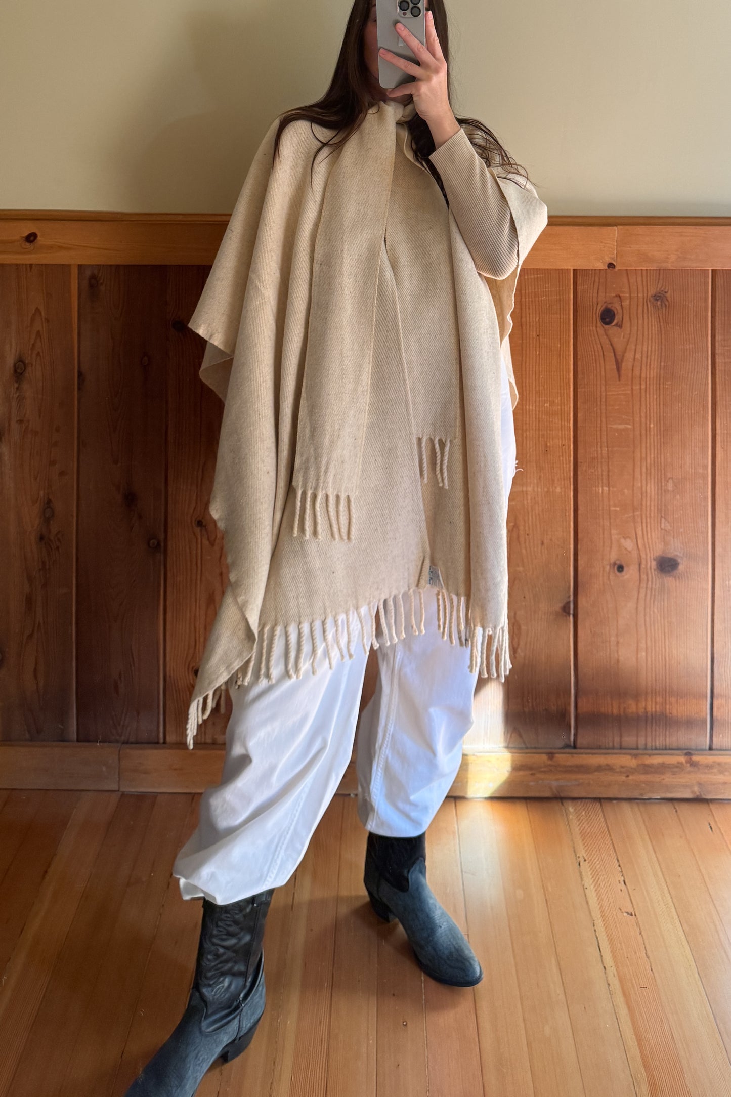 Wool Poncho