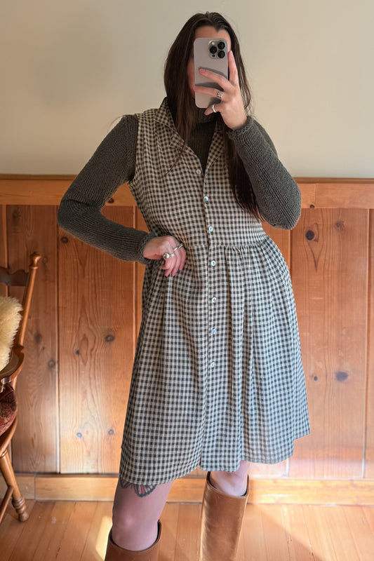 Gingham Dress