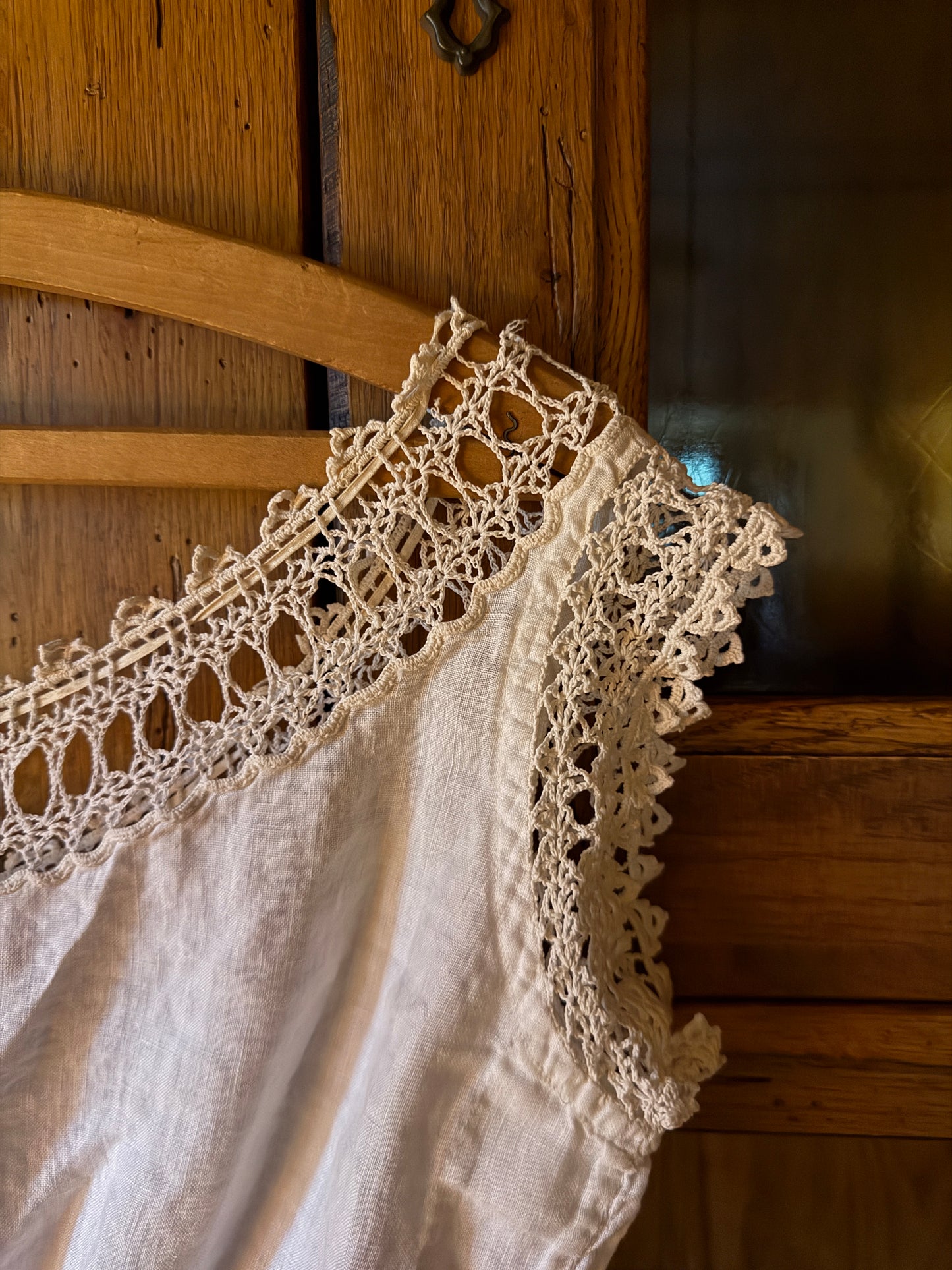 Antique Linen Lace Blouse