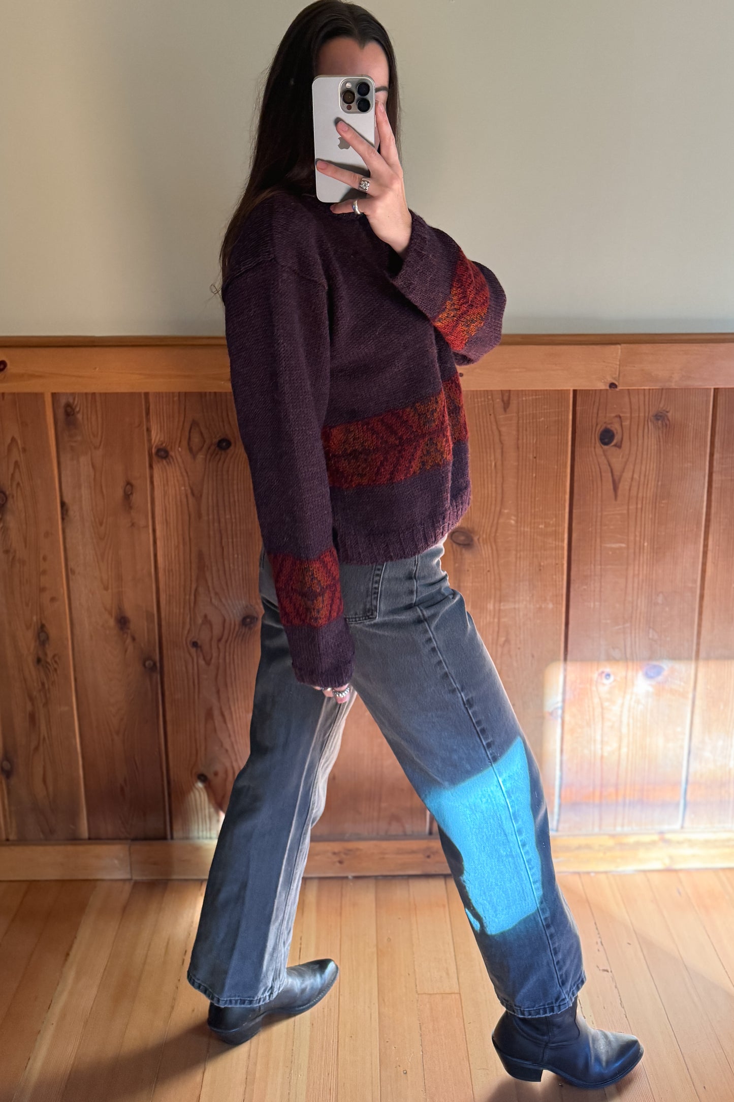 Alpaca & Wool Turtleneck Sweater
