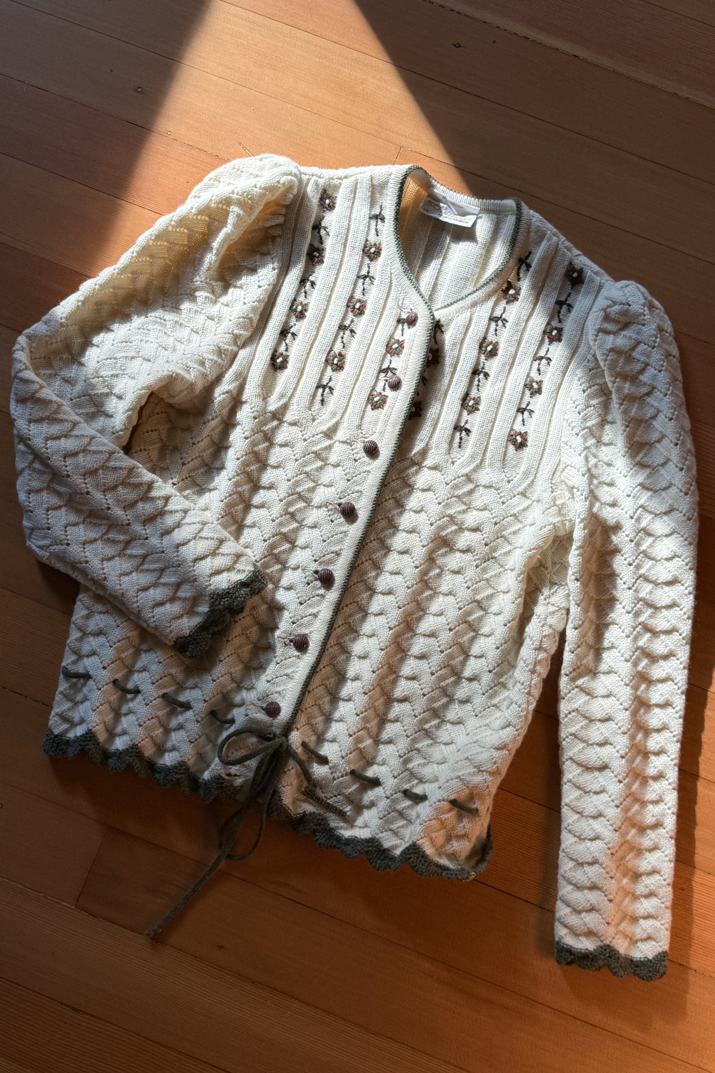 Sigi Scheiber Wool Cardigan