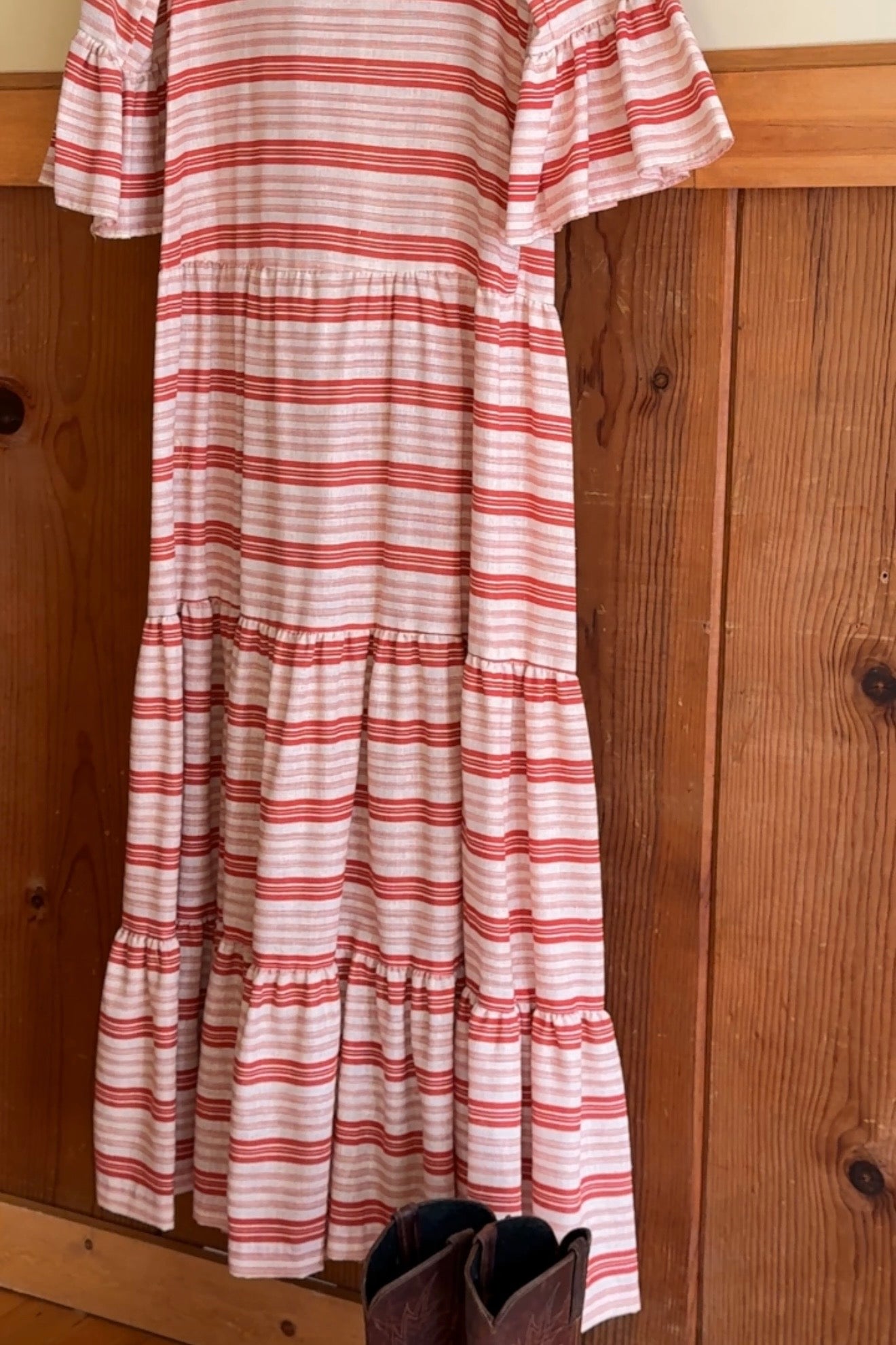 Striped Linen Dress