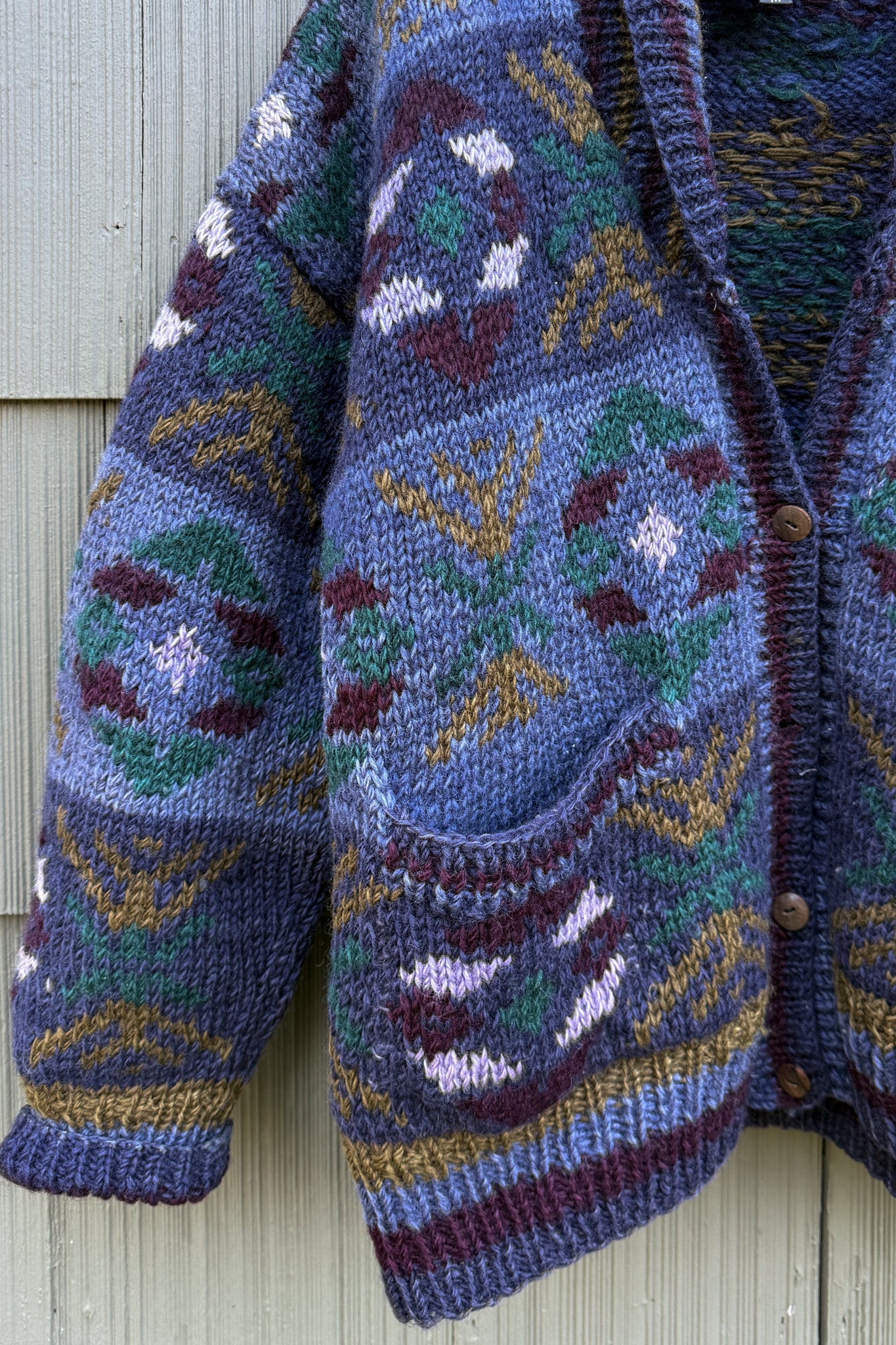 Handcrafted Wool Cardigan