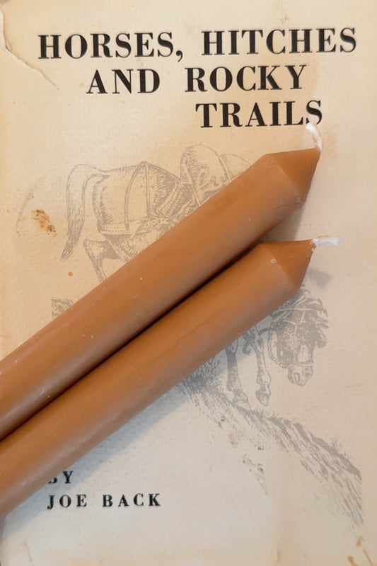 Beeswax Taper Candles