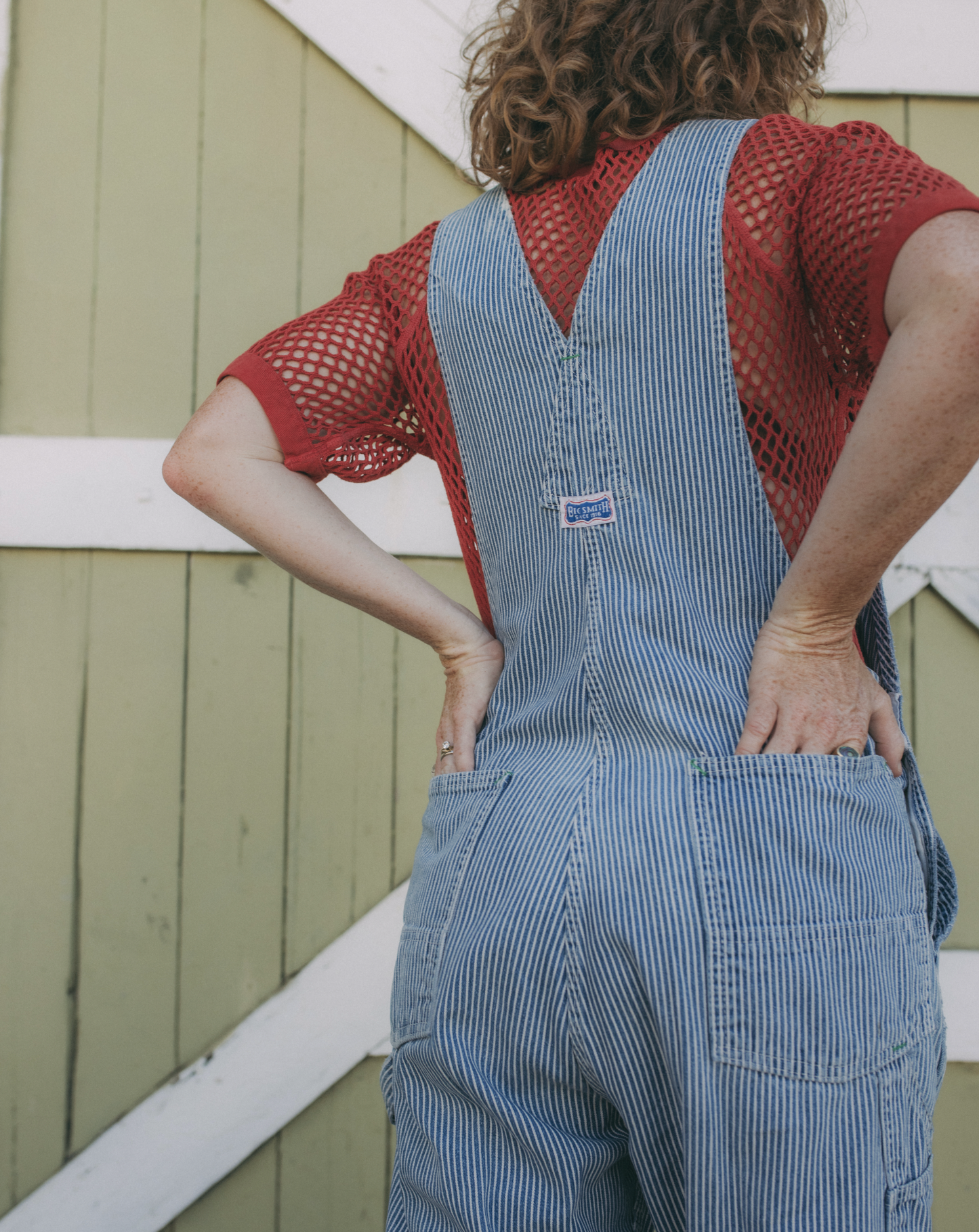 Hickory Stripe Workwear Overalls