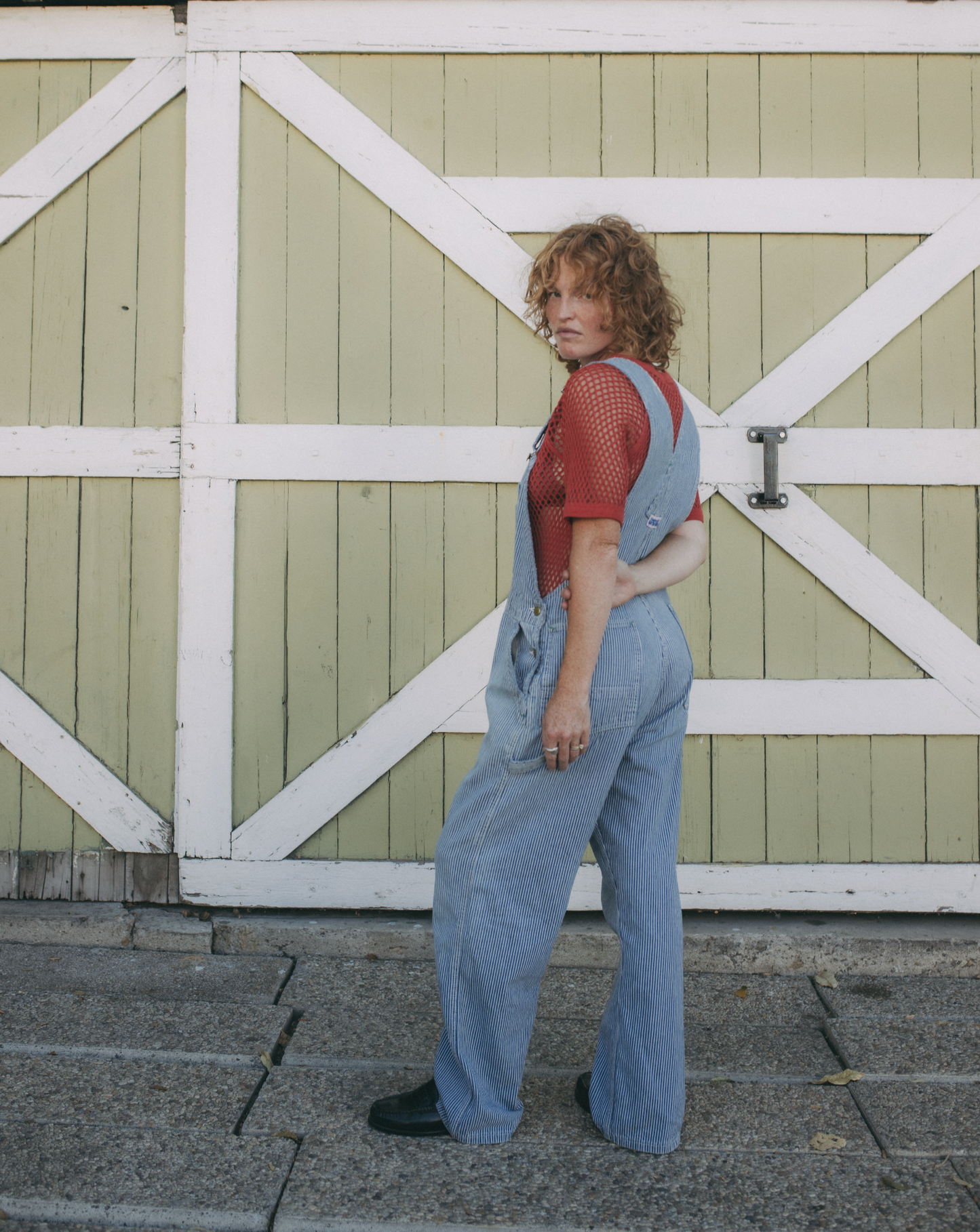 Hickory Stripe Workwear Overalls