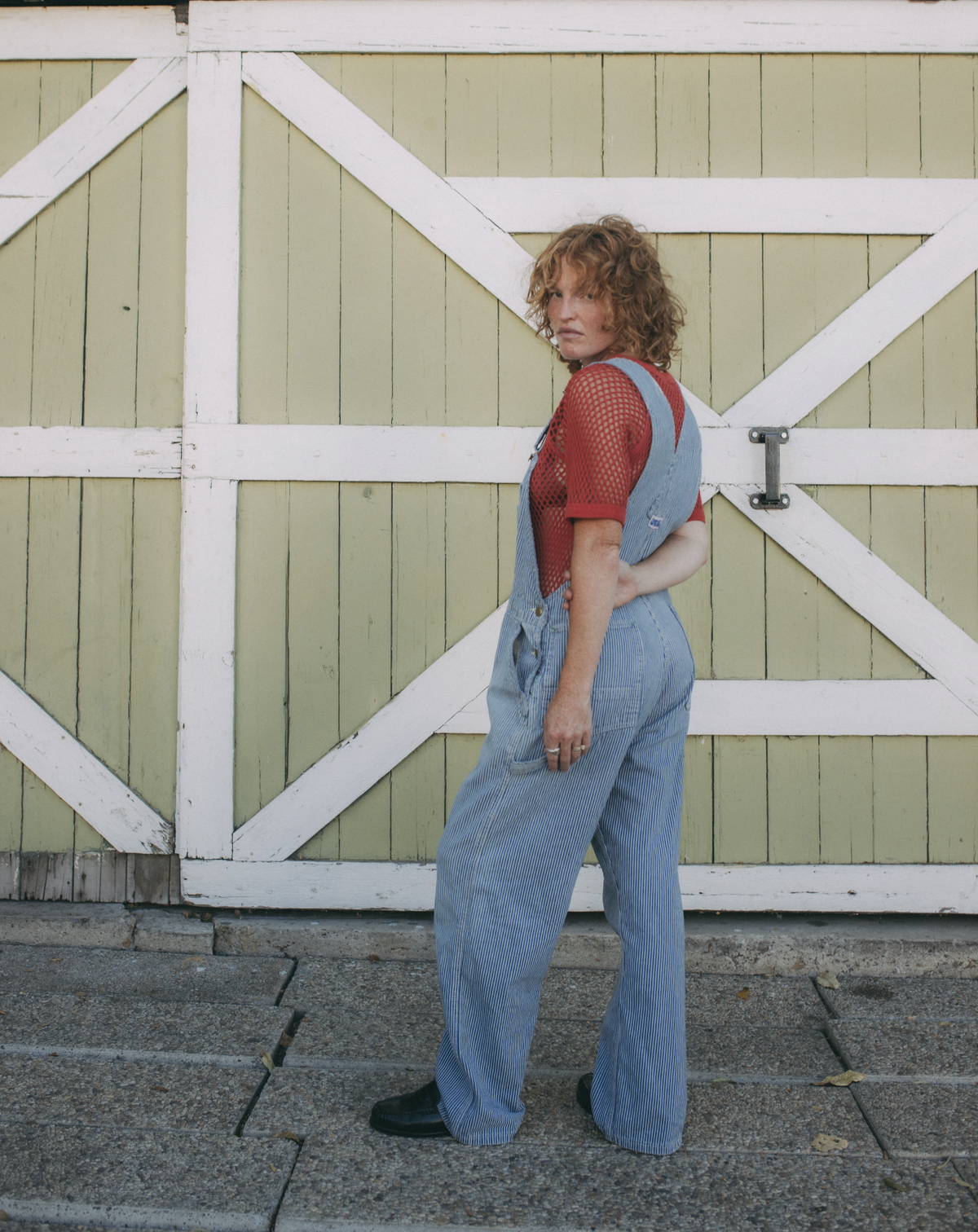 L.L.Bean Cotton Mesh Shirt