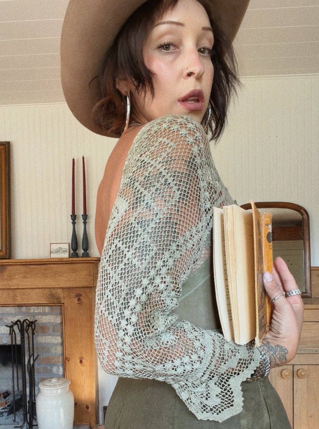 Botanically Dyed DAM Knit Top