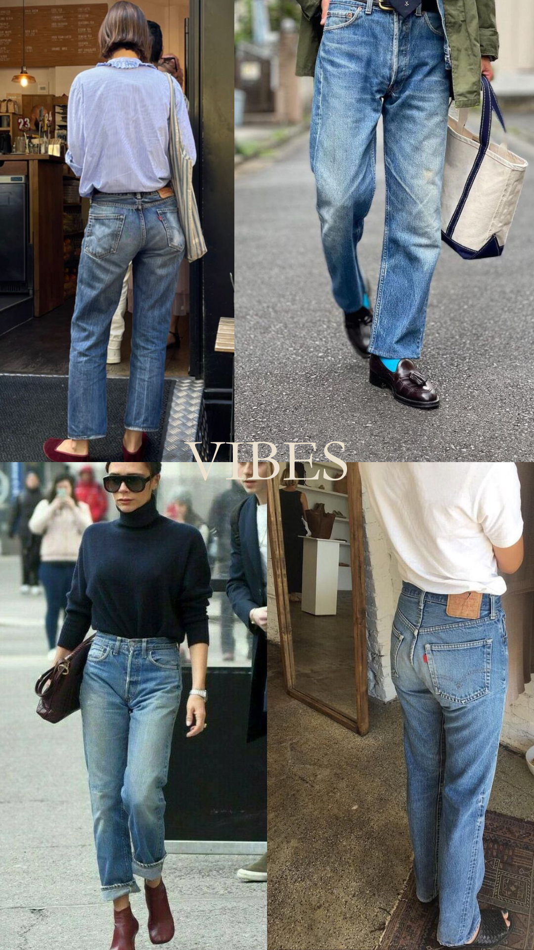 Distressed Levi’s 501 Jeans