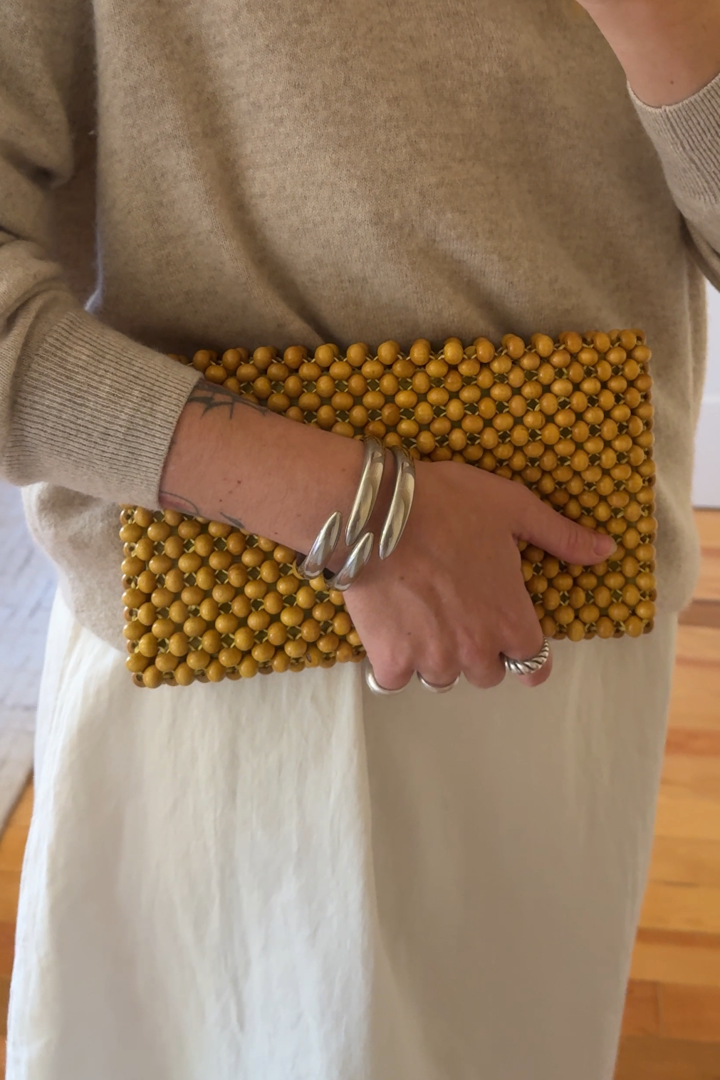 Valerie Beaded Clutch