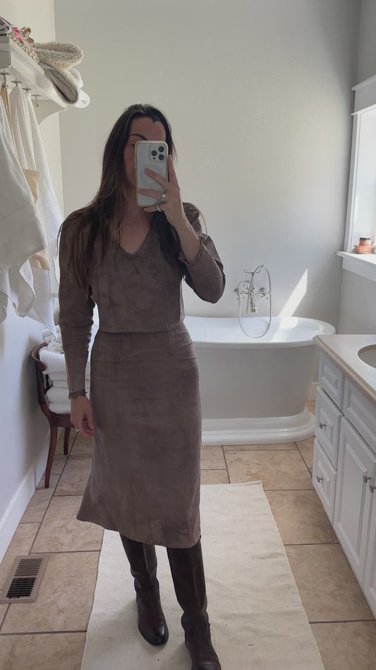 Linen Cotton Skirt Set